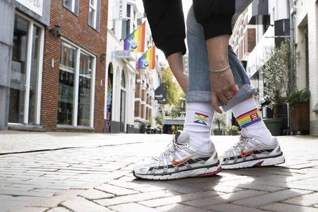 Enschede Pride sportsokken stadswapen